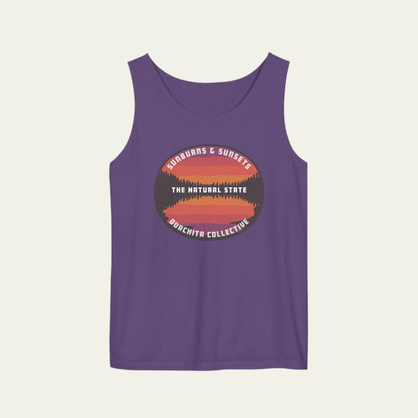 Women's Comfort Colors Sunburns & Sunsets Tank Top