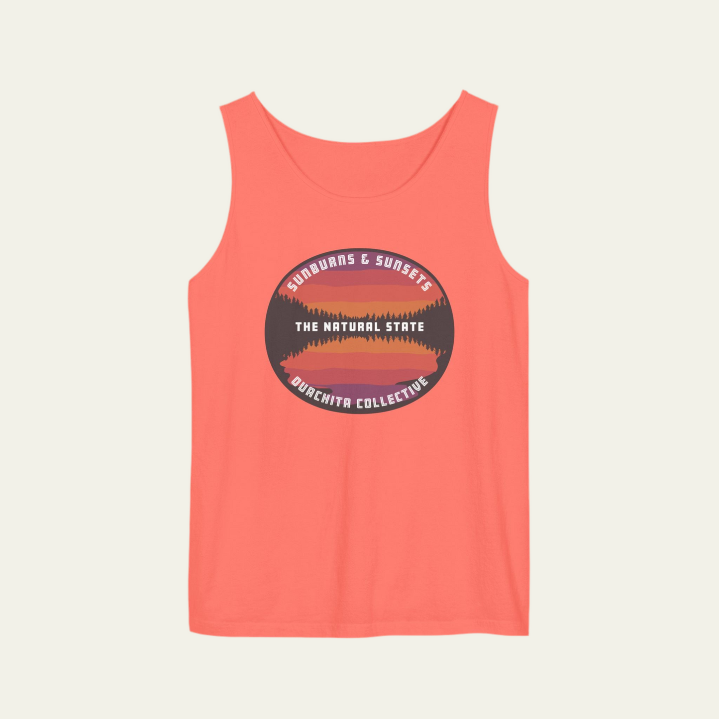 Women's Comfort Colors Sunburns & Sunsets Tank Top
