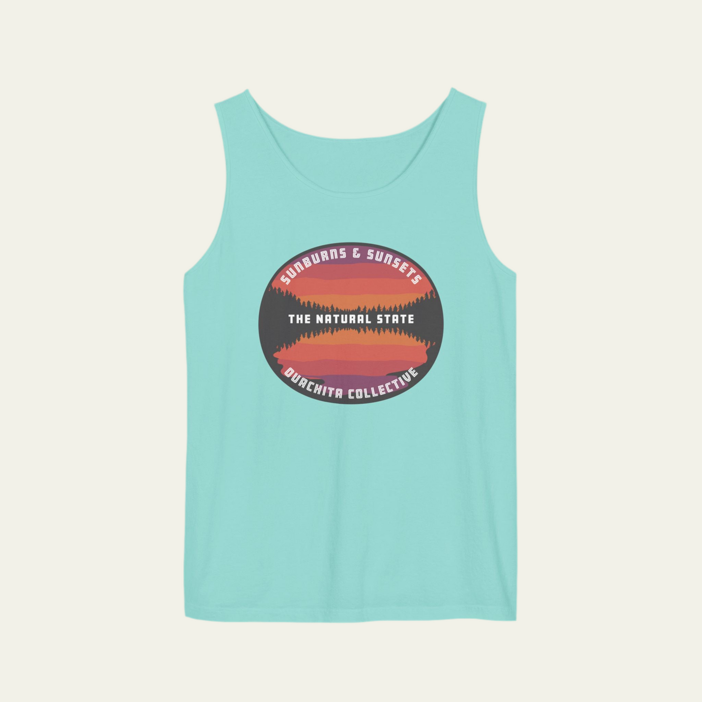 Women's Comfort Colors Sunburns & Sunsets Tank Top